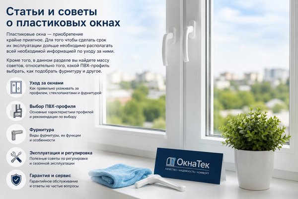 Статьи и советы о пластиковых окнах: как продлить срок службы конструкций и на что обратить внимание при выборе
